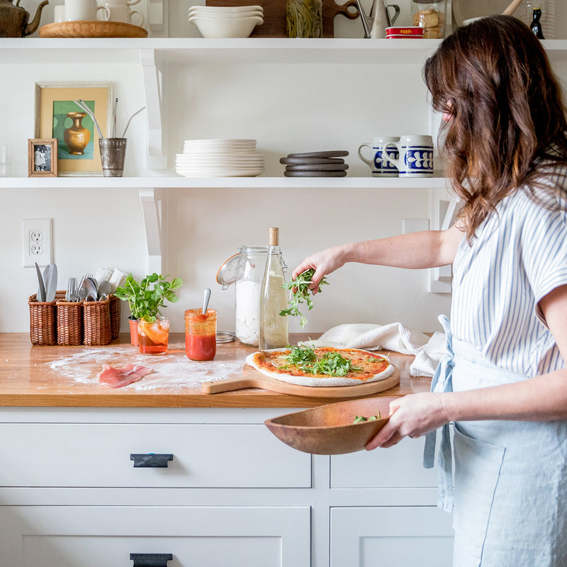 person in the kitchen