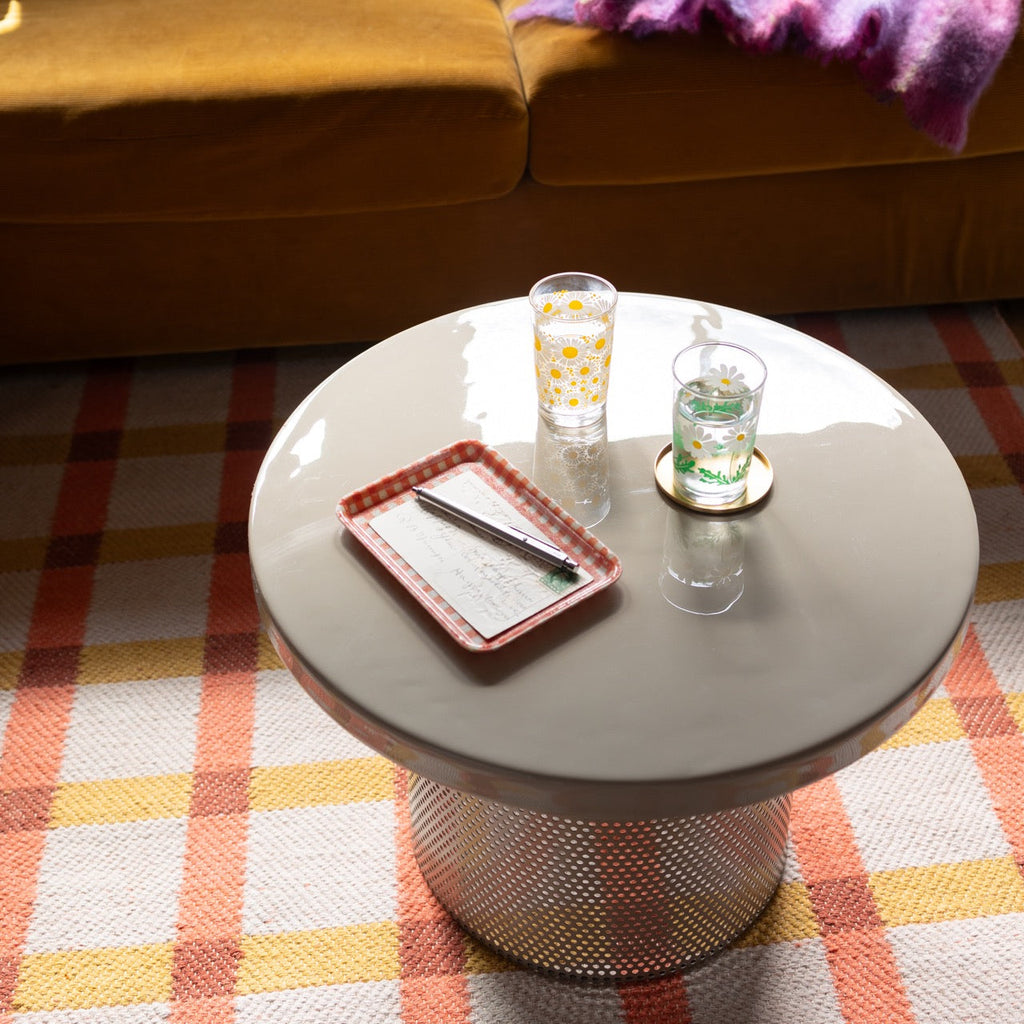 retro-stem-glassware::Orange Dots::Hover