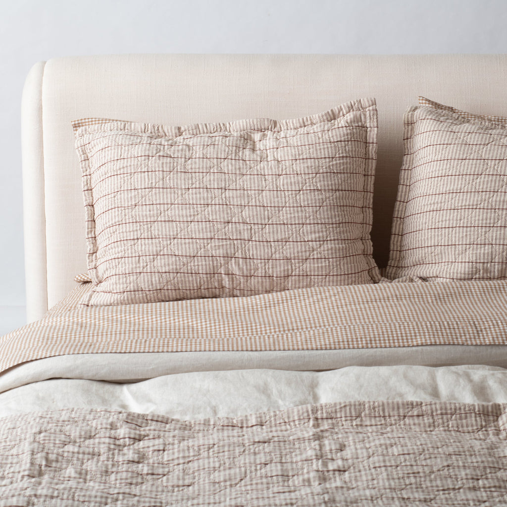 Diamond Ticking Quilt