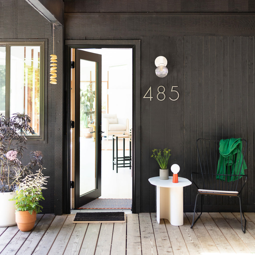 Modern House Numbers