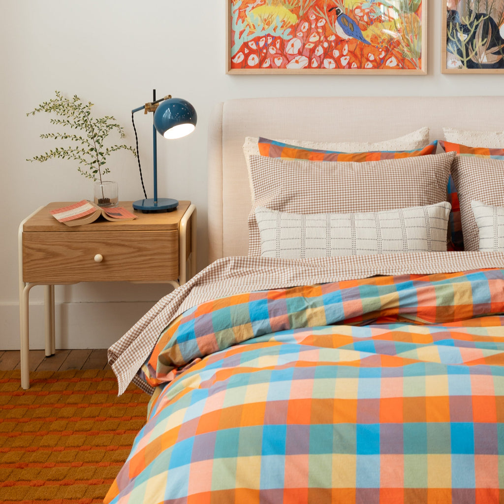 Ashlar Handwoven Wool Rug