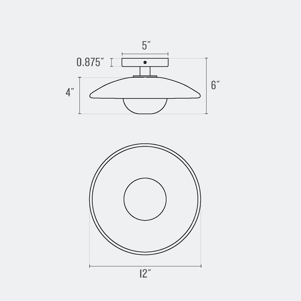 Atwood Flush Mount