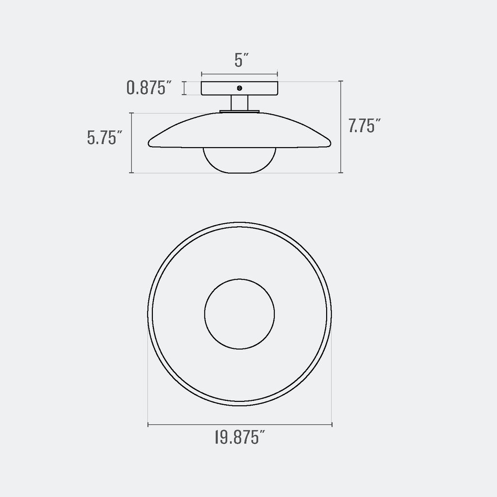 Atwood Flush Mount