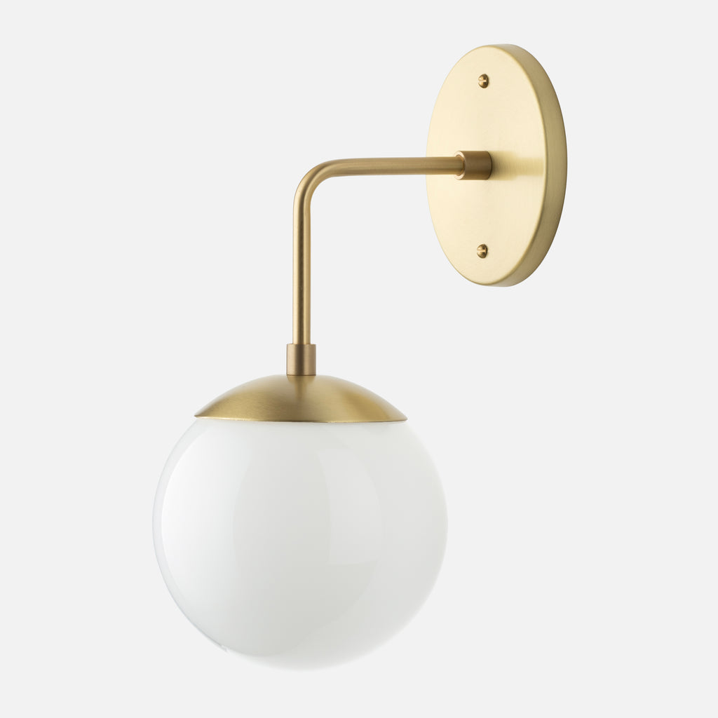 Luna L Sconce with 6" Shade