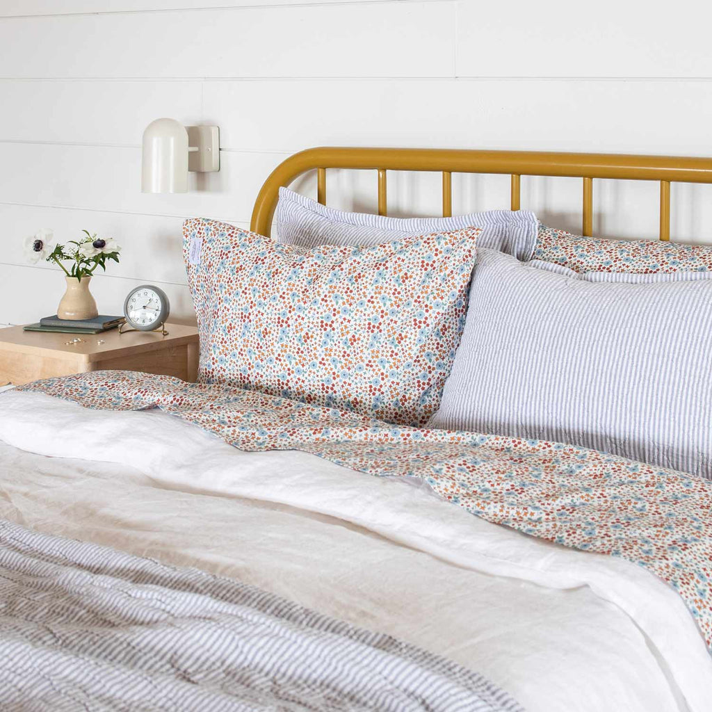 Wallowa Floral Percale Pillow Case, Set of 2