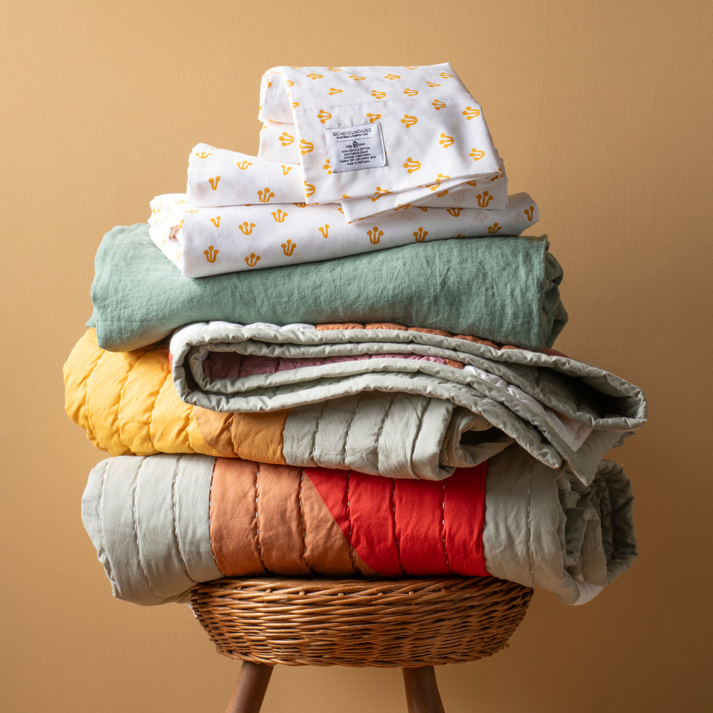 Thistle Percale Sheet Set