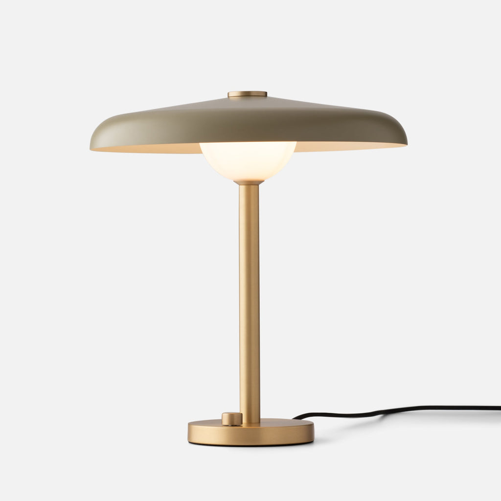 Caldera 15" Table Lamp::natural brass::hover