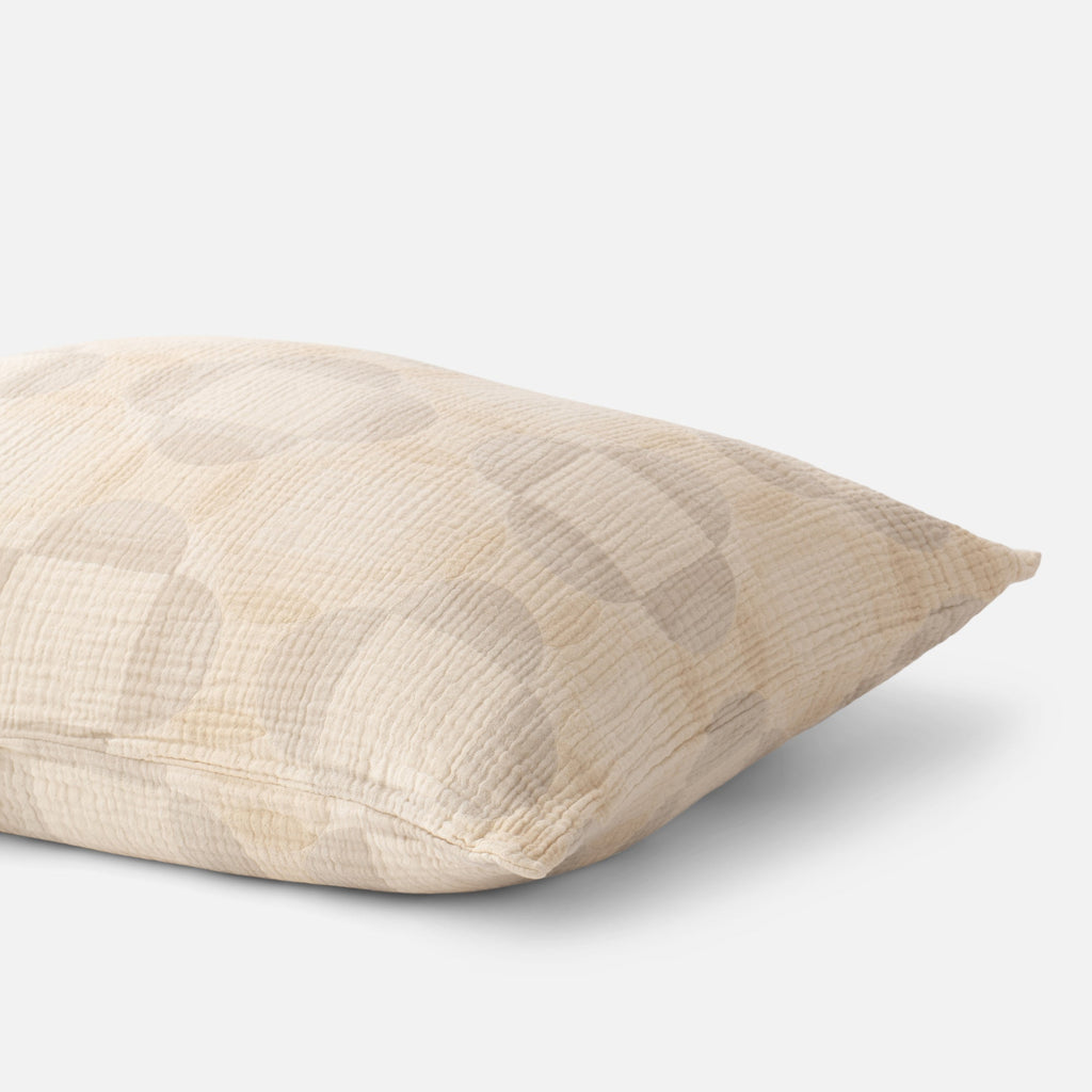 Kaleidoscope Jacquard Pillow Sham::natural::hover