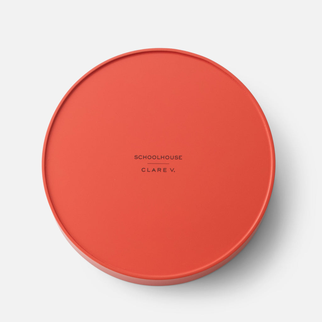 Schoolhouse x Clare V.® Sonia Round Lacquer Tray