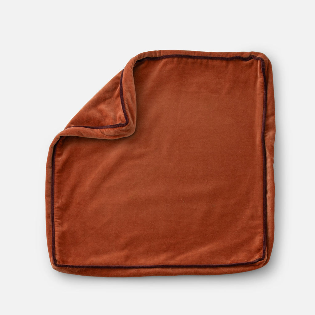 Velvet Piped Pillow