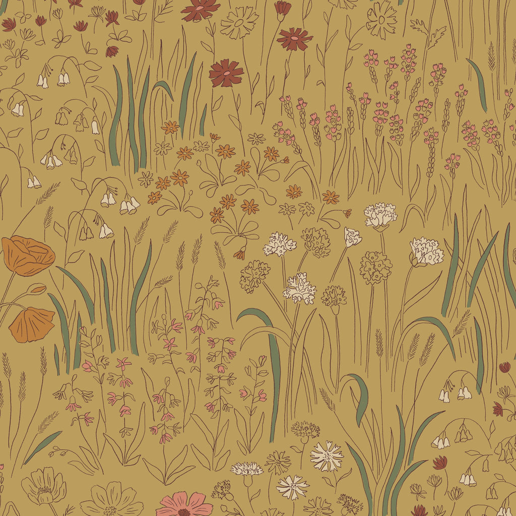 Alpine Garden Wallpaper - Multi