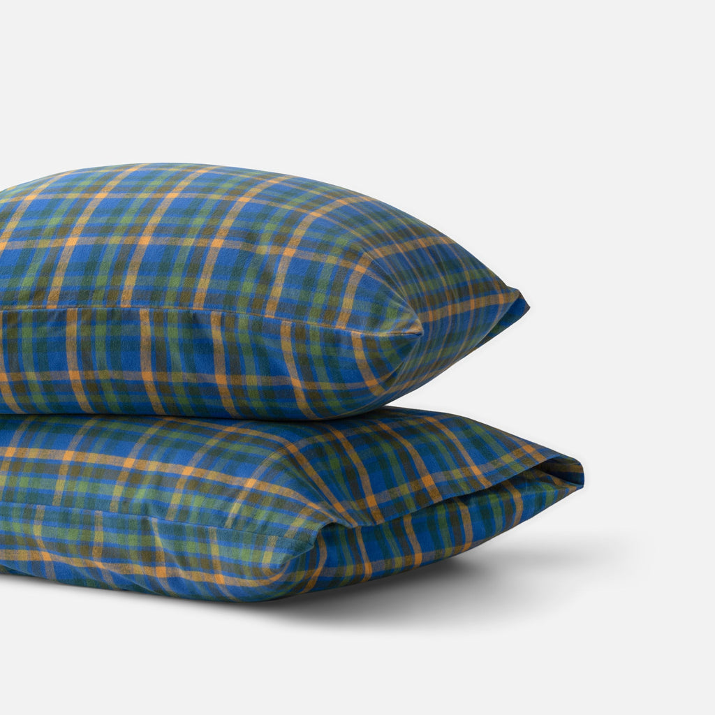 Highland Flannel Pillow Case, Set of 2