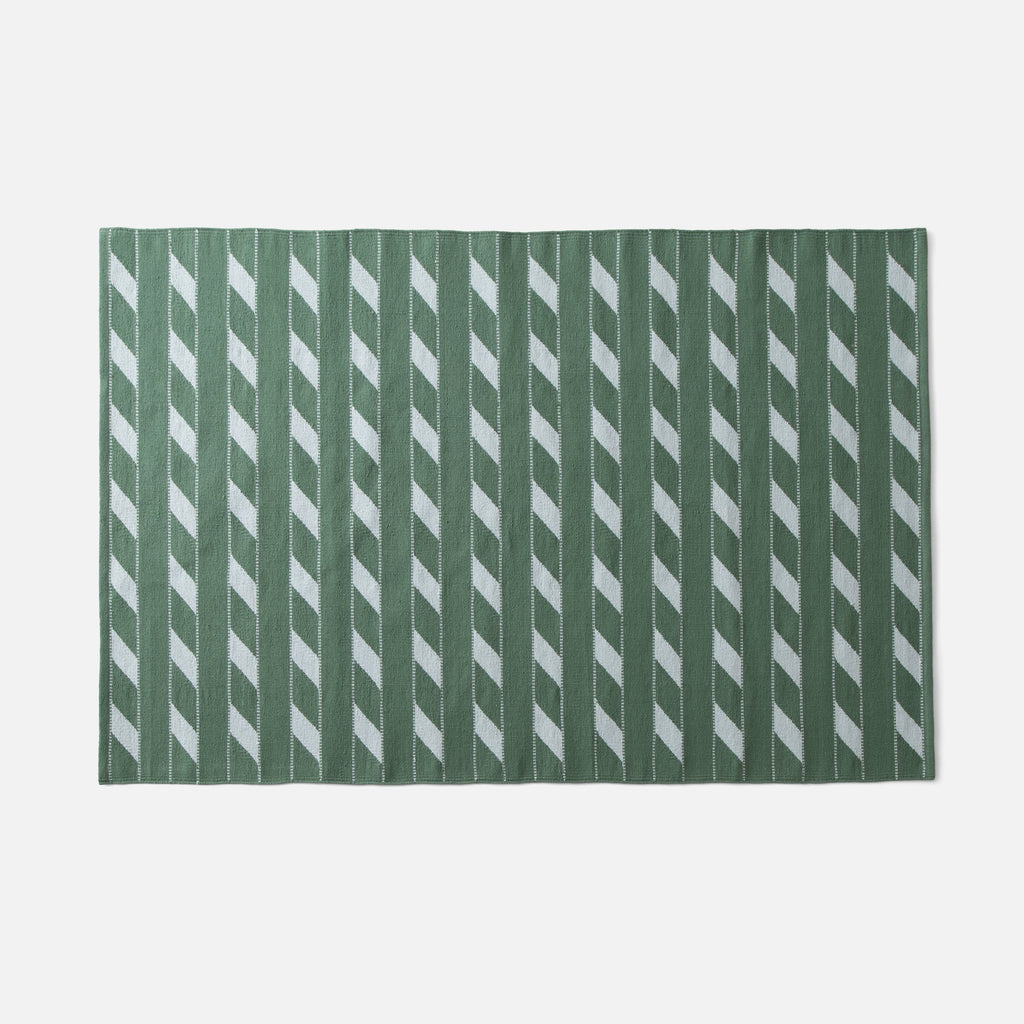 Cotton Ladder Flatweave Rug