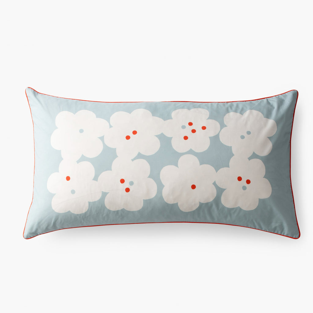Paper Flower Pillow Sham