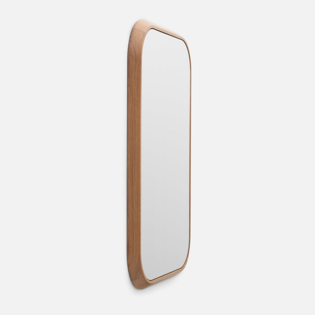 Oak Chamfered Mirror - Rectangle