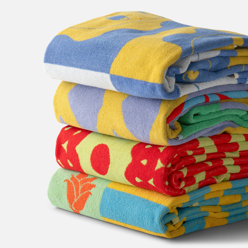 Dusen Dusen Raspberry Towel