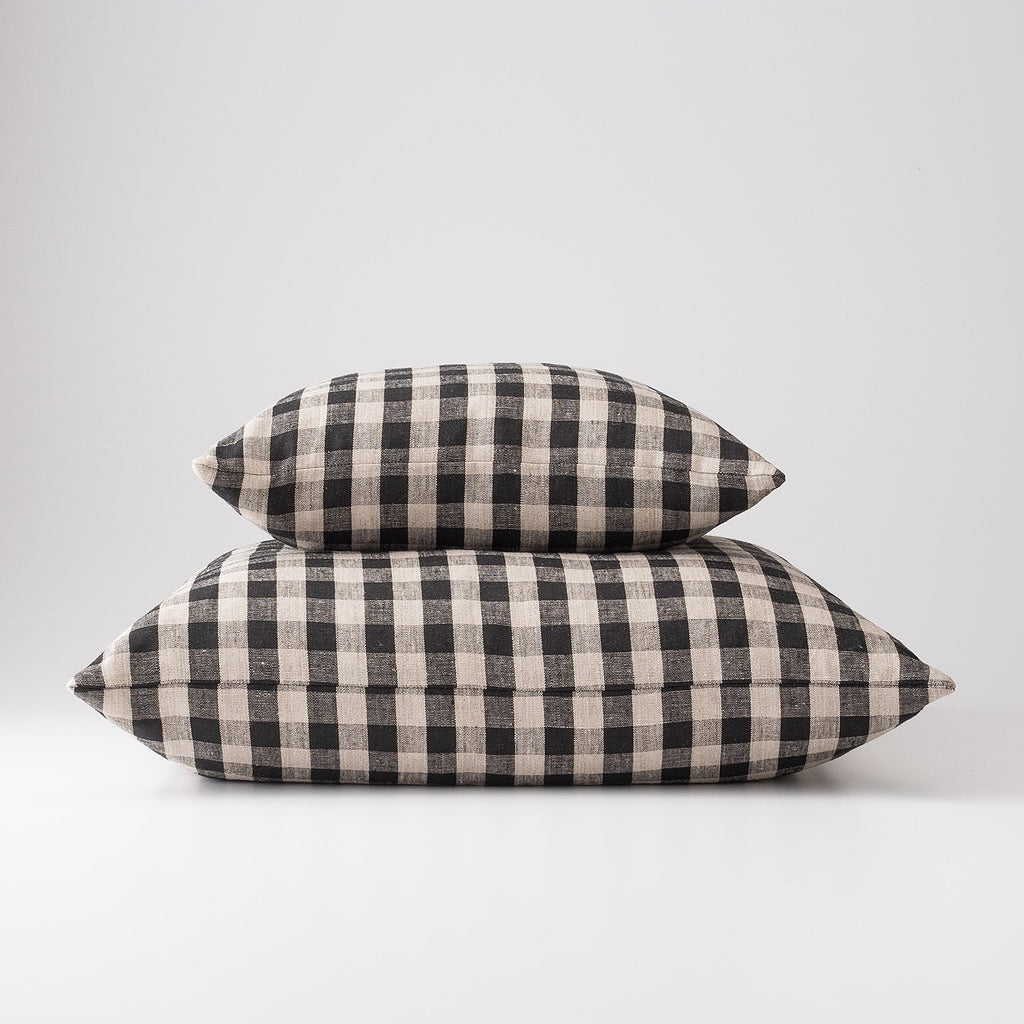 Linen Check Pillow