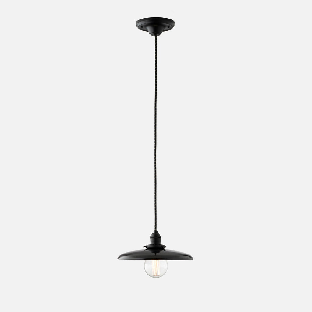 Agnes 2.25" Pendant - True Black