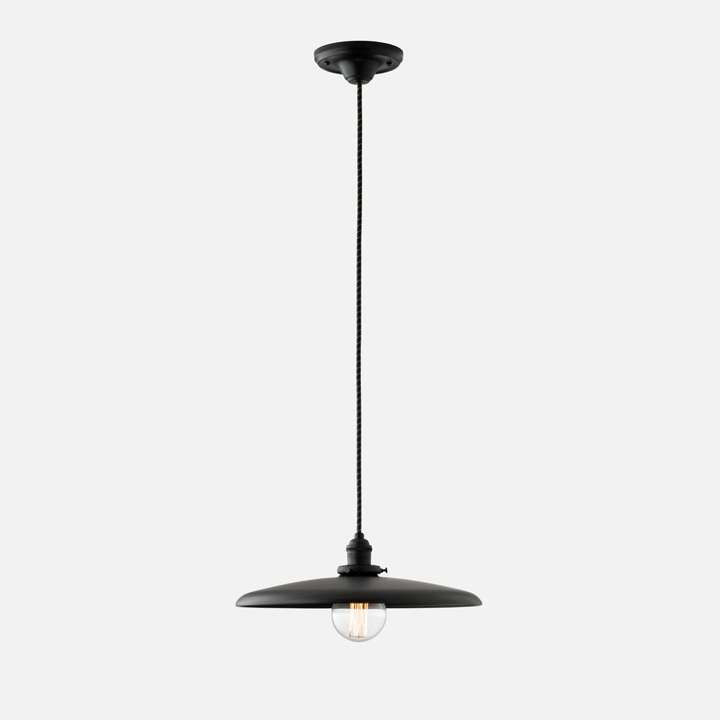 Agnes 2.25" Pendant - True Black