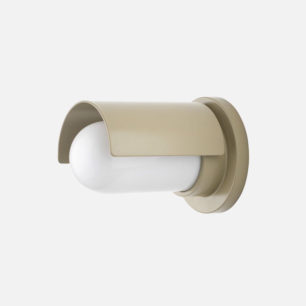 Bower Indoor/Outdoor Wall Sconce::Lichen-Satin::Main