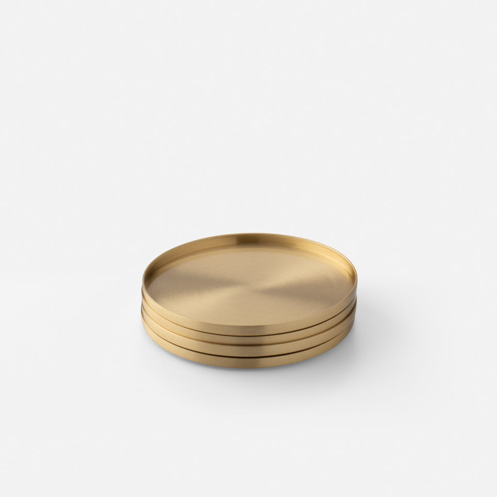 Brass Coaster, Set of 4
