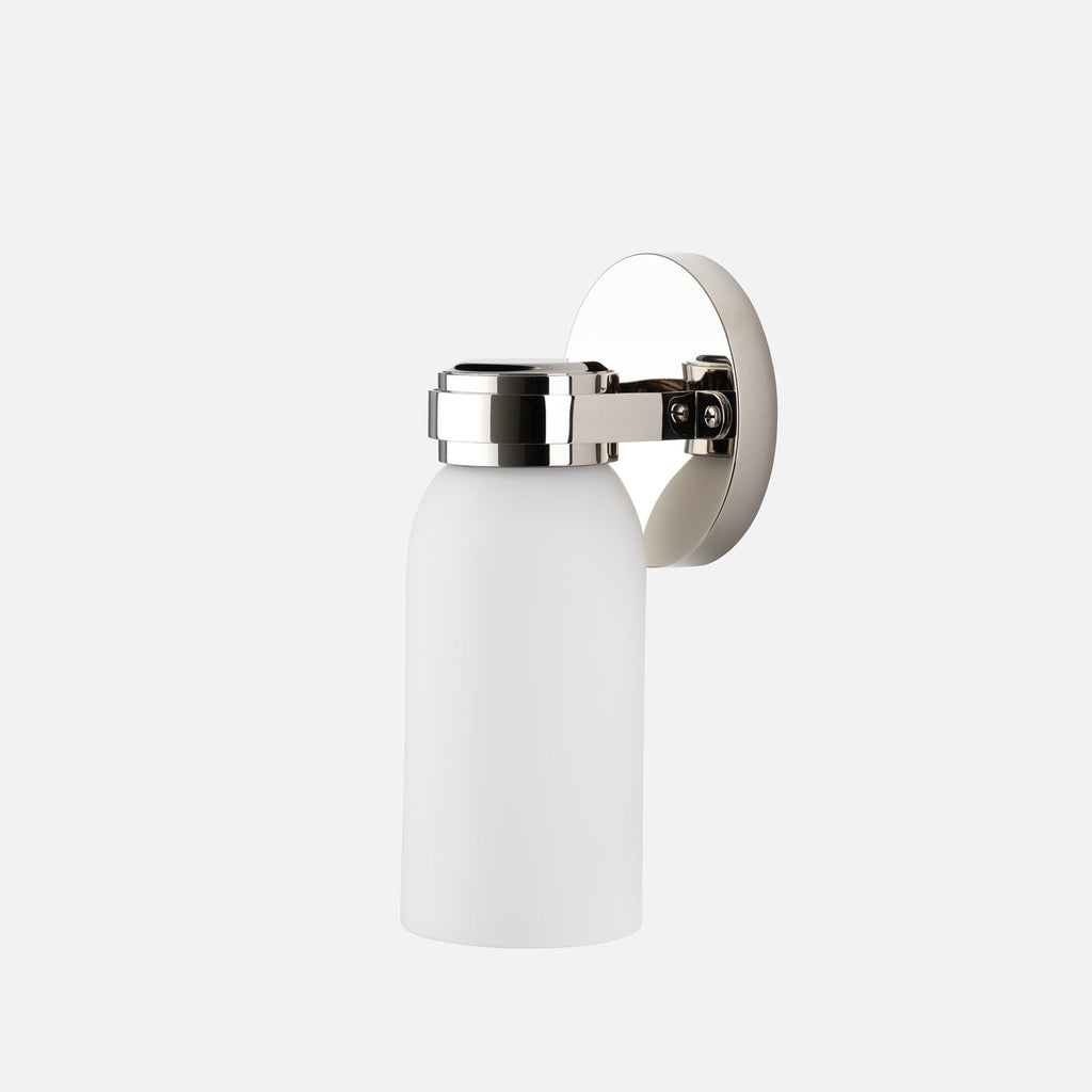 Colette Single Sconce::Polished Nickel::Hover