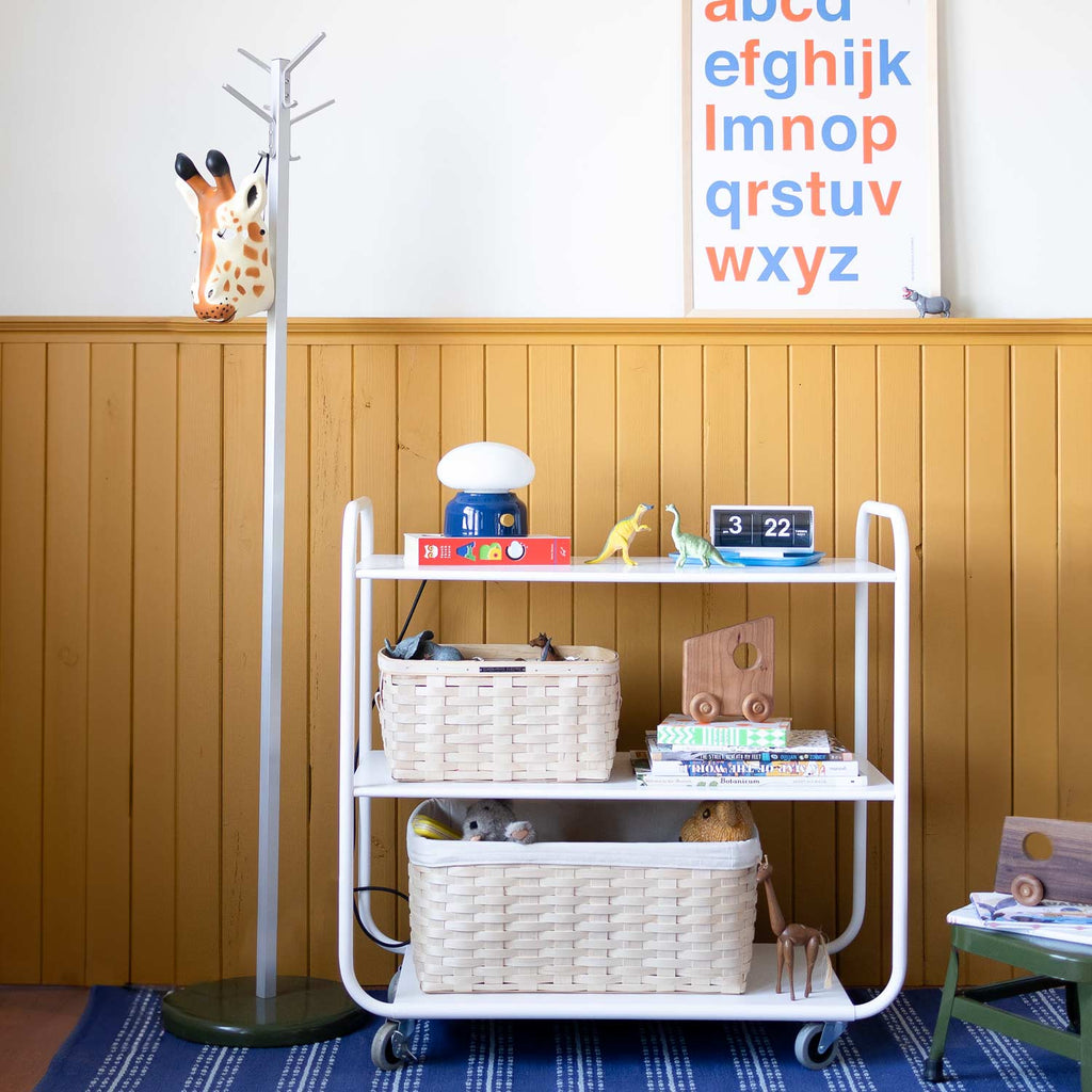 Woven Maple Laundry Basket:Hover