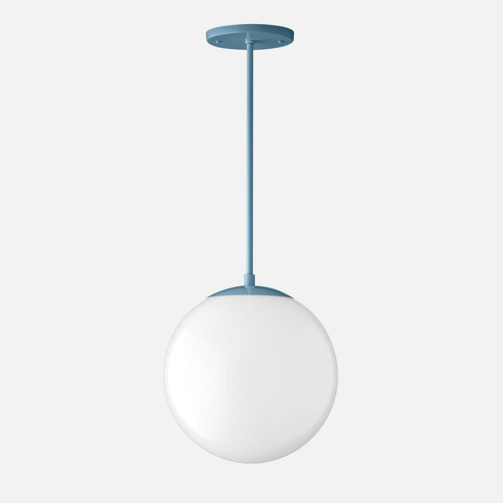 Luna Rod Pendant with 10" Opal Shade