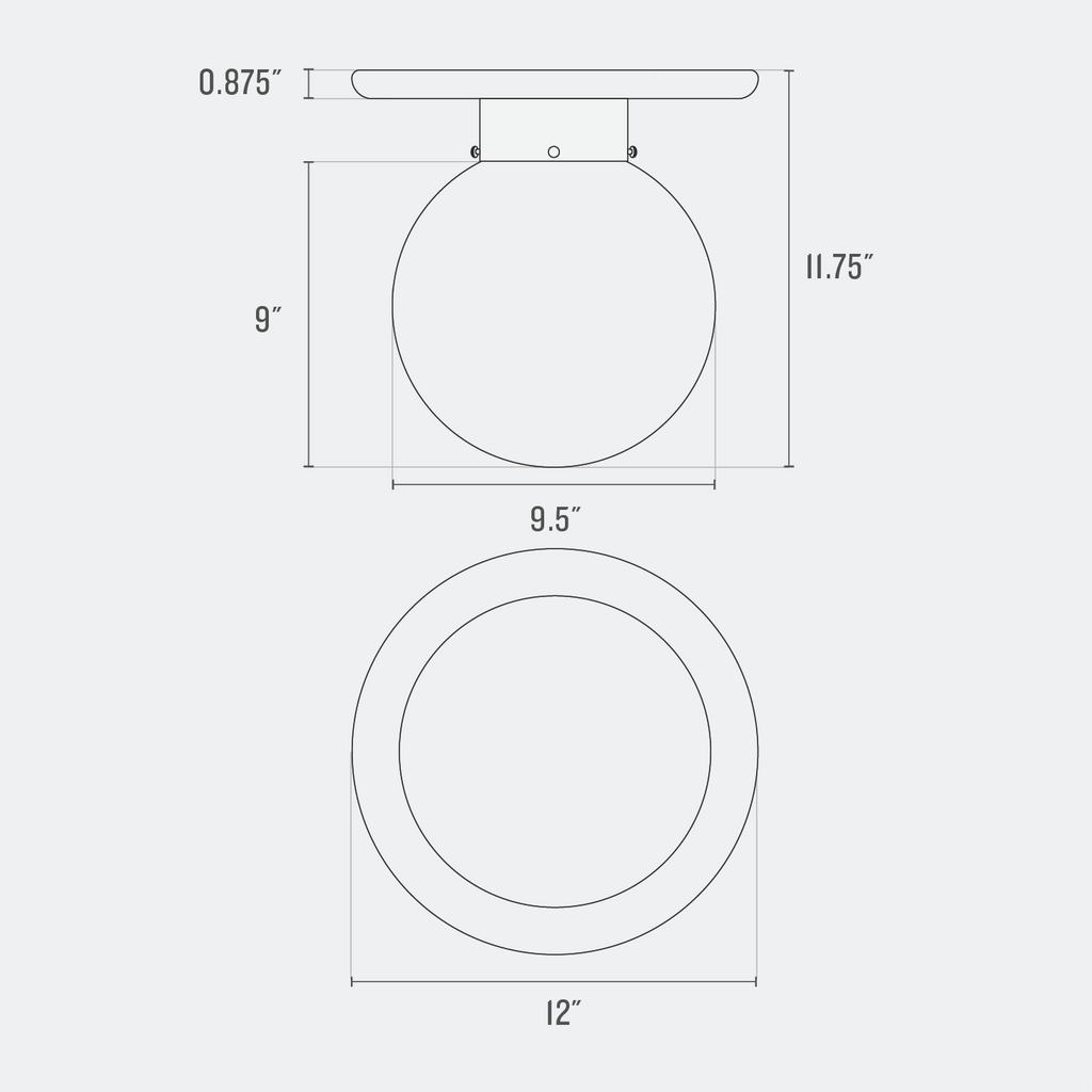 Powell 4" Surface Mount