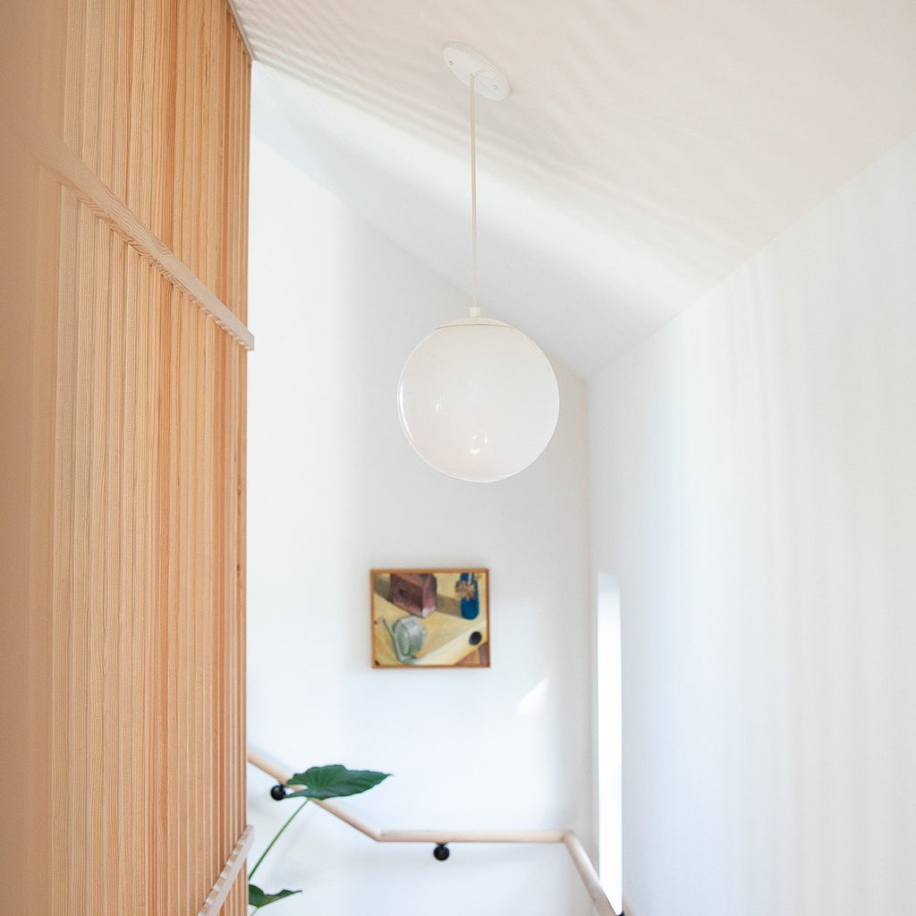 Luna Cord Pendant with 10" Shade::natural brass::hover