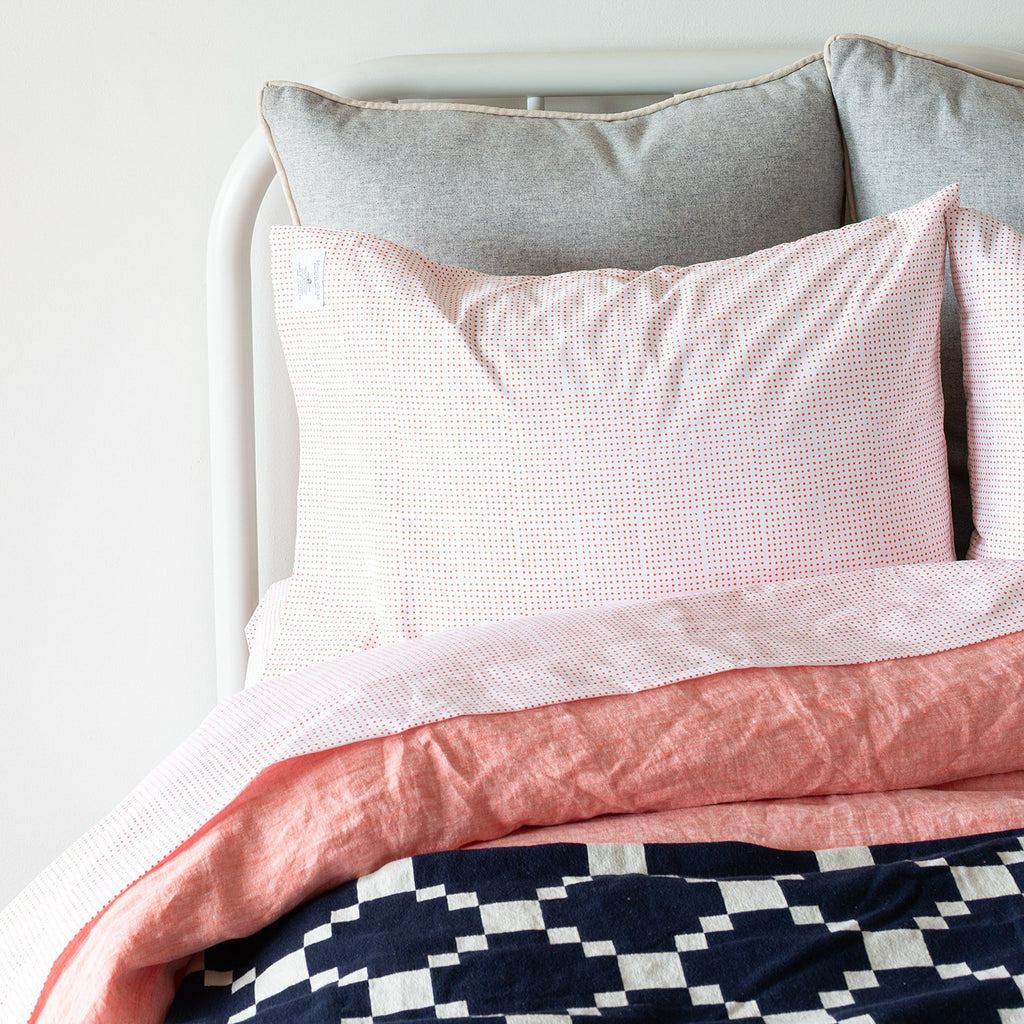 Poppy Dot Sheet Set:Hover