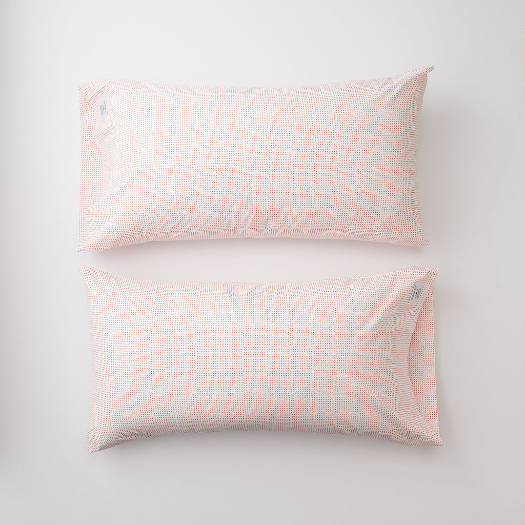 Poppy Dot Pillow Case Set:Main
