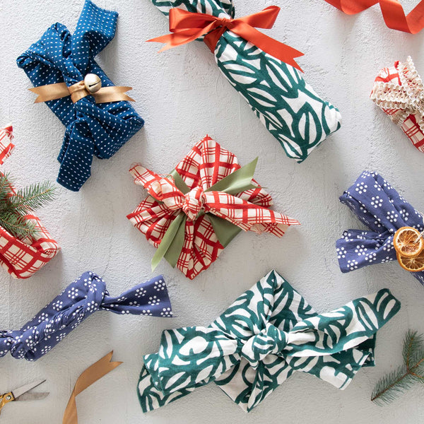 Holiday HowTo Gift Wrapping with Tenugui Cloth Schoolhouse