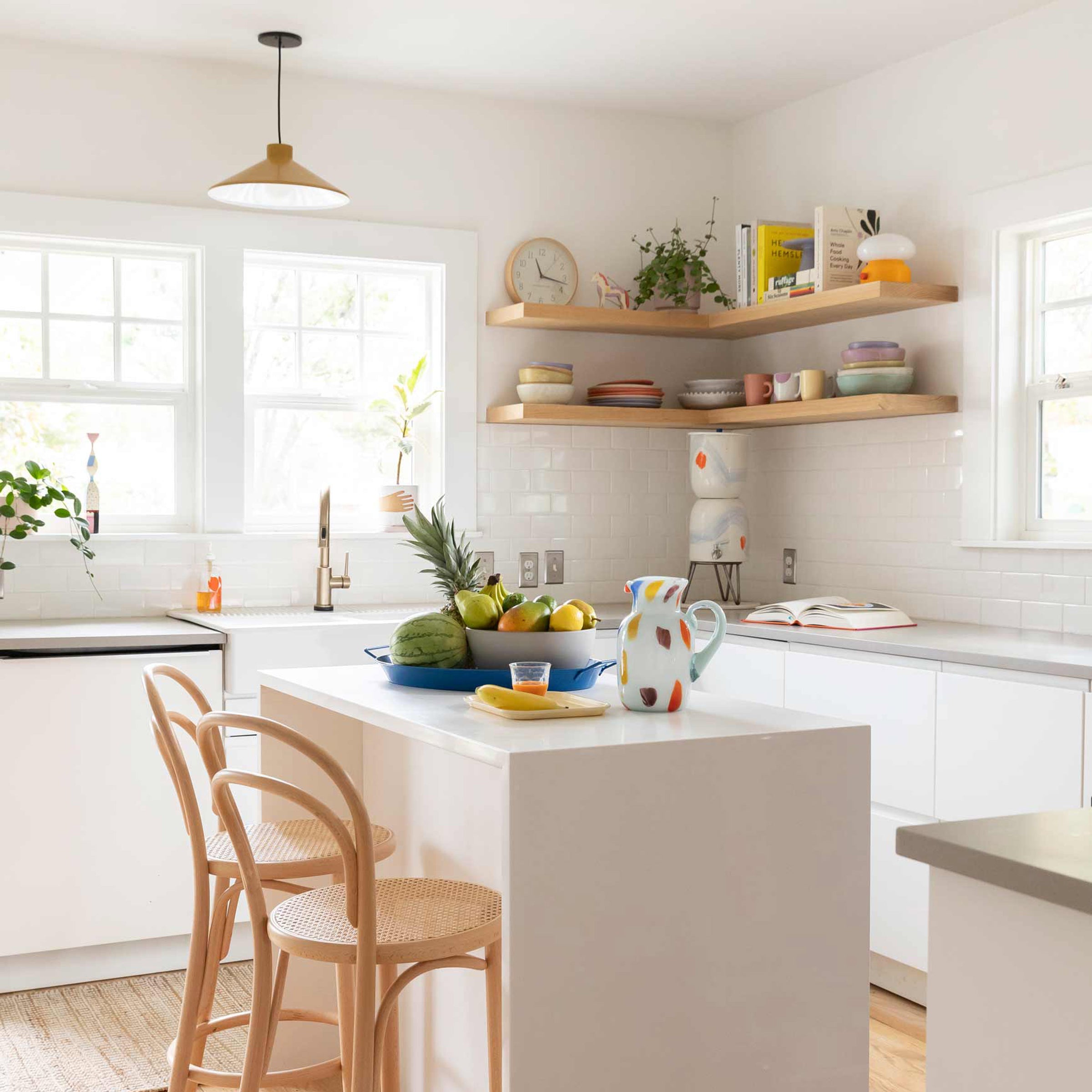 Add a Pop of Color to Your Kitchen With This One Simple Swap