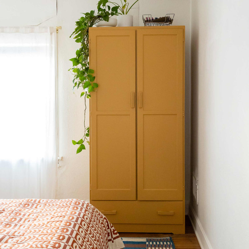 Before & After: An Outdated Armoire Gets a Major Makeover