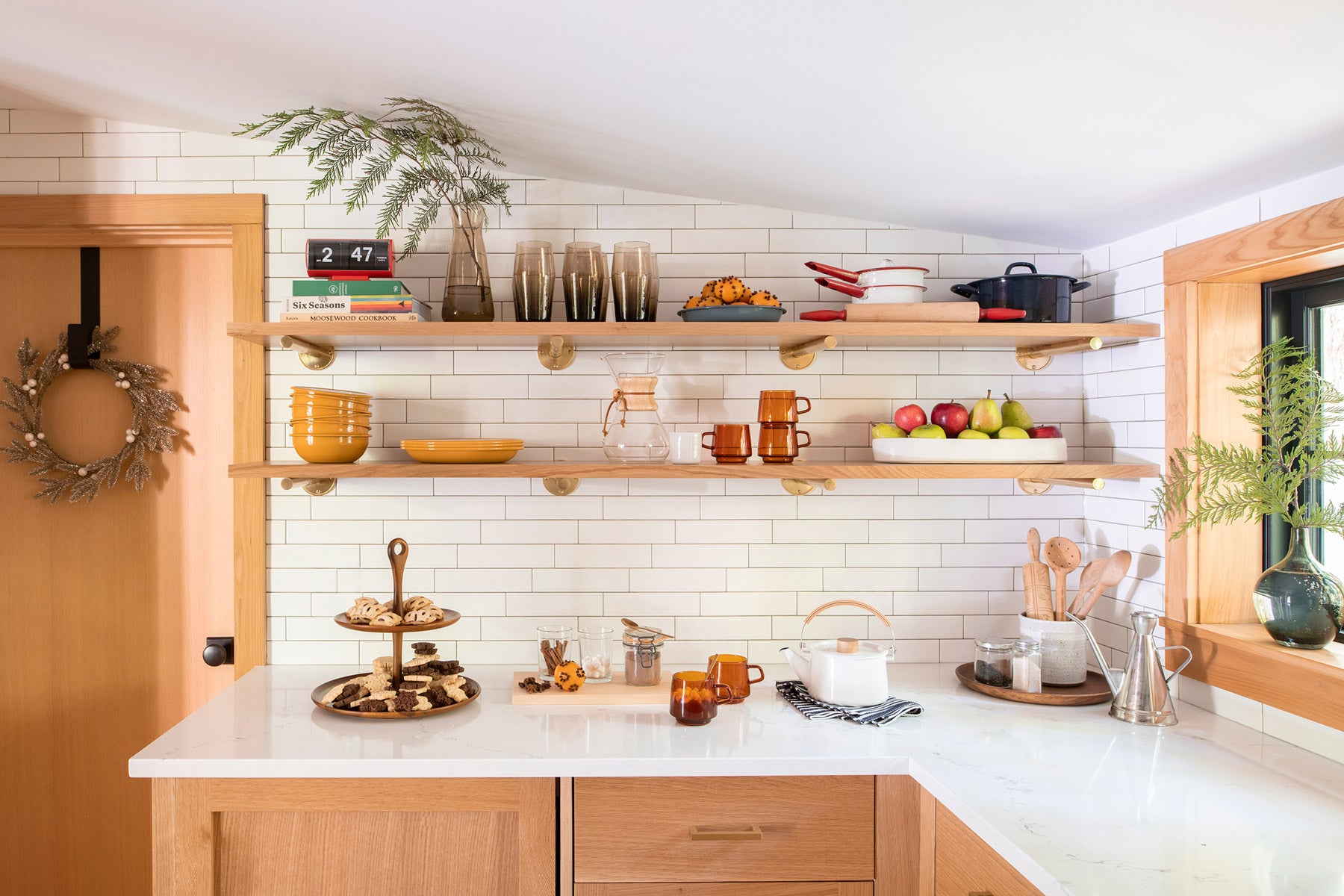 kitchen with a white counter