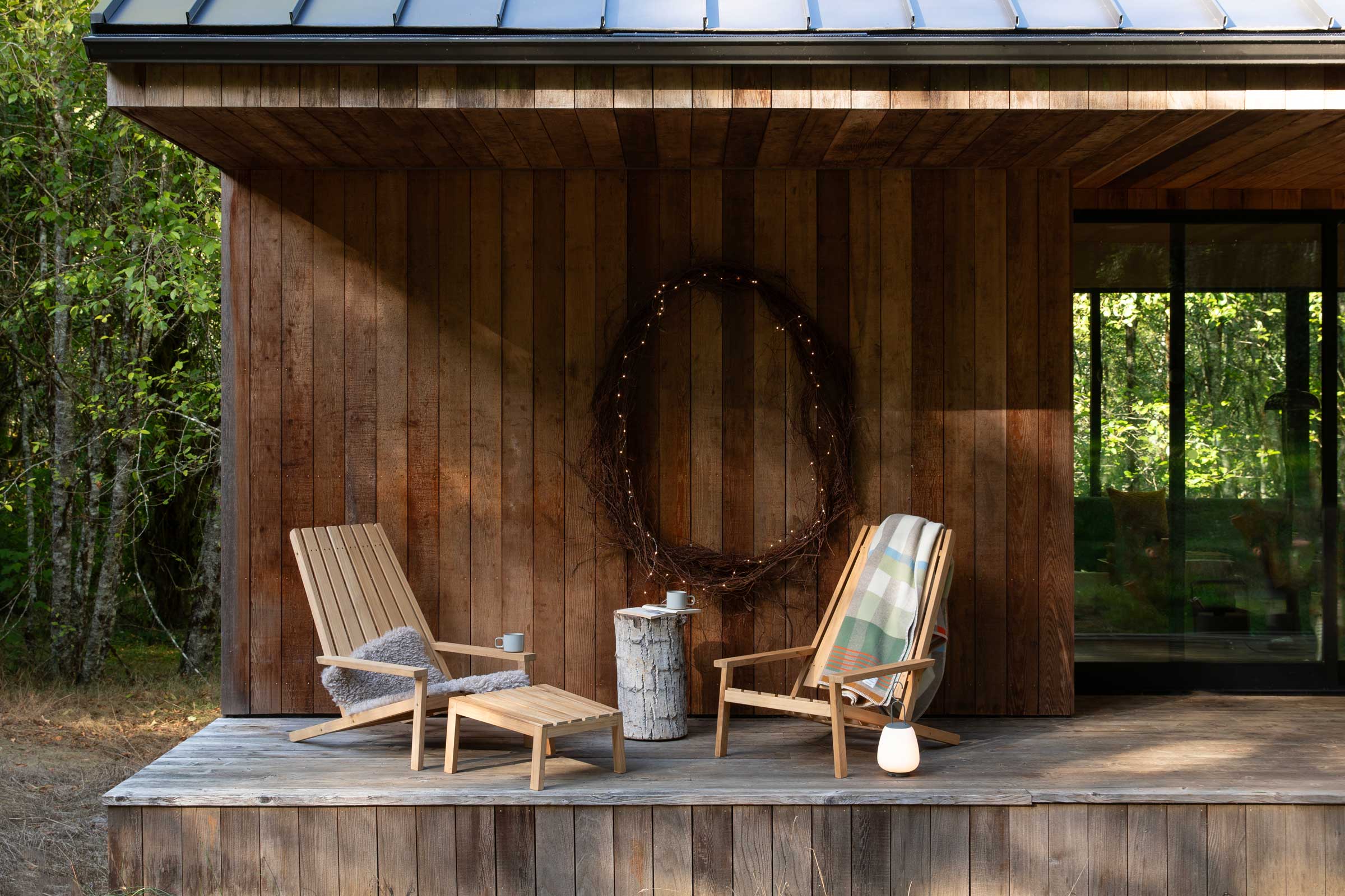 Step Inside: A Cozy Modern + Minimal Cabin