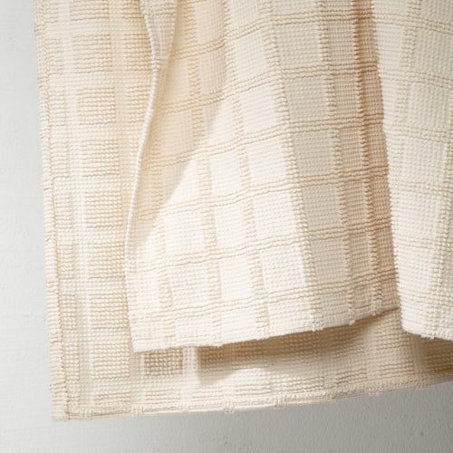 Popcorn Grid Coverlet