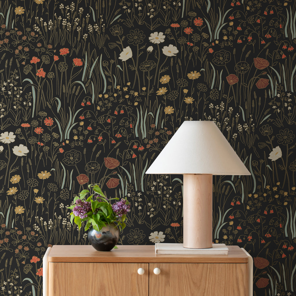 Alpine Garden Wallpaper - Multi