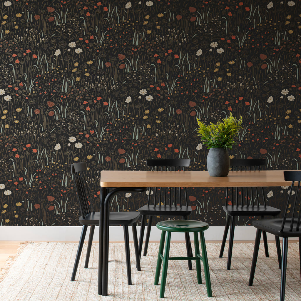 Alpine Garden Wallpaper - Multi