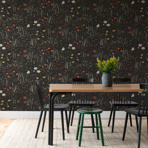 Alpine Garden Wallpaper - Multi