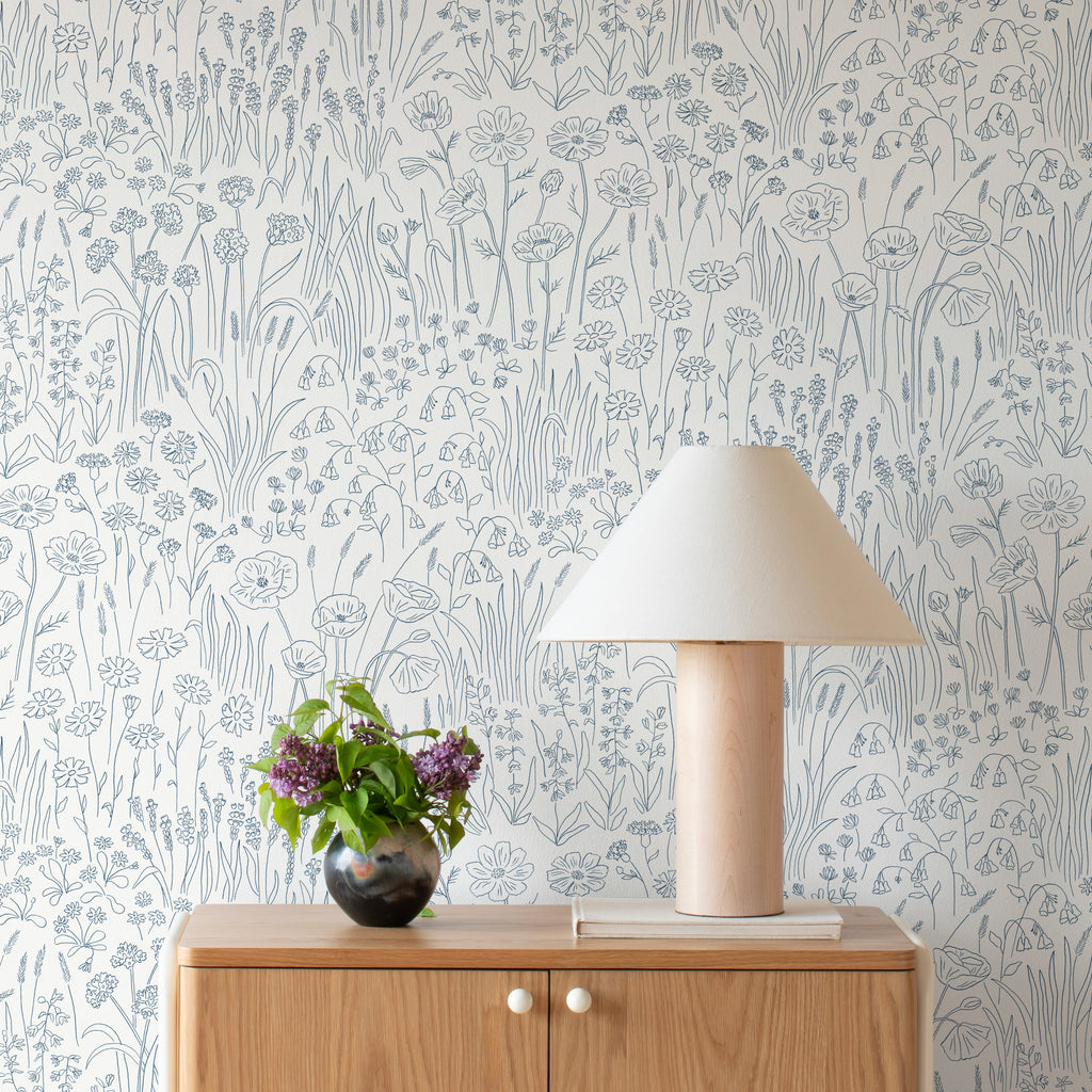 Alpine Garden Wallpaper - Tonal