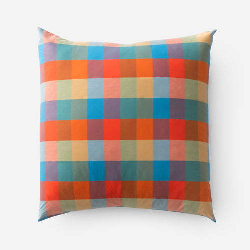 Woven Plaid Pillow Sham