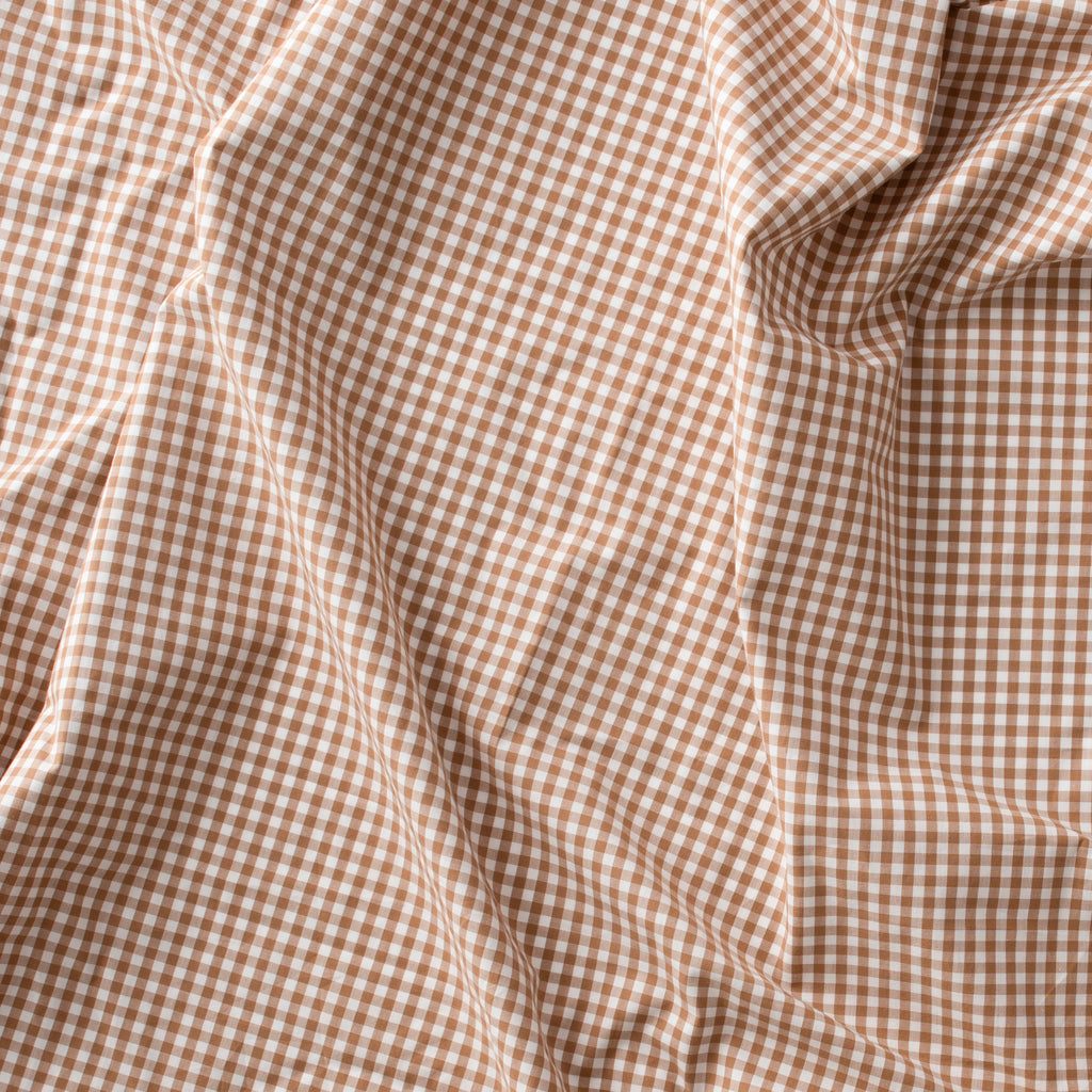 Gingham Percale Sheet Set