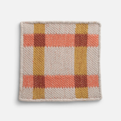 Plaid Wool Non-Slip Rug