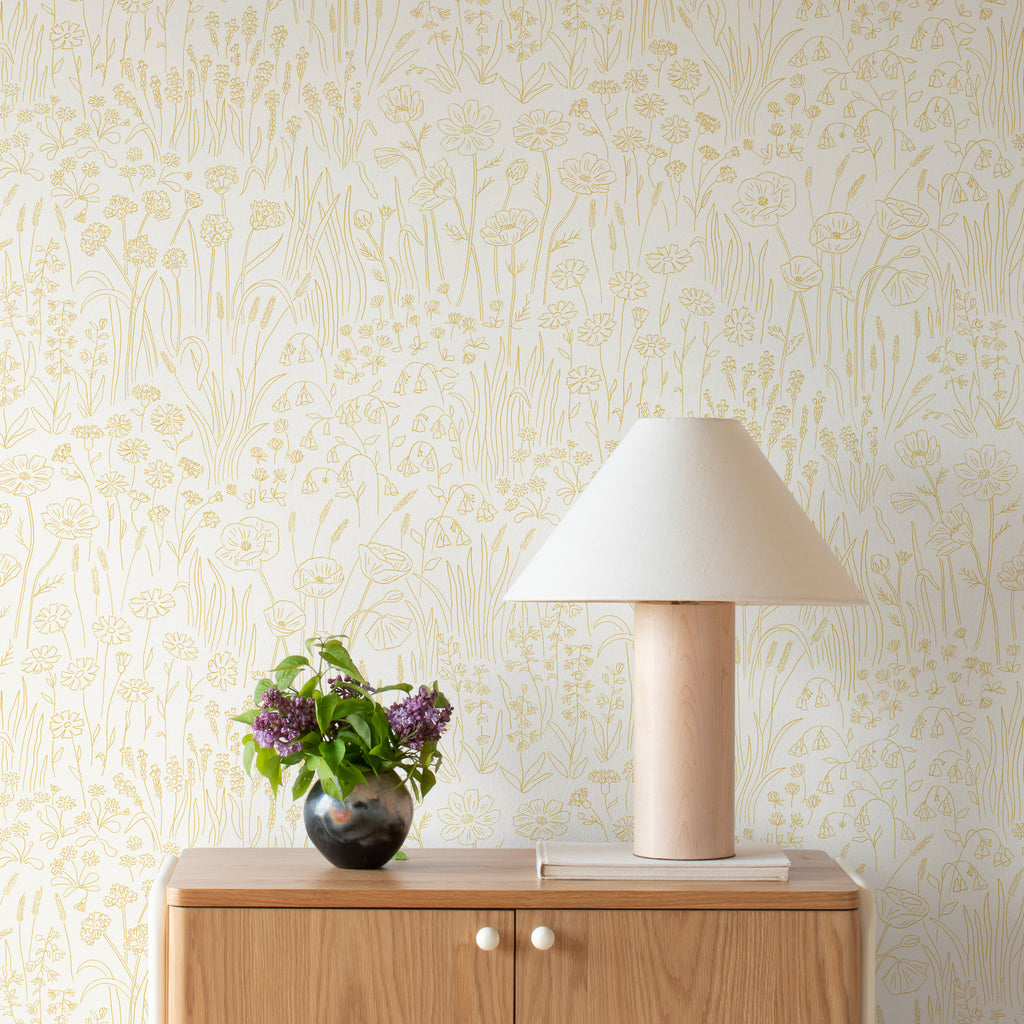 Alpine Garden Wallpaper - Tonal