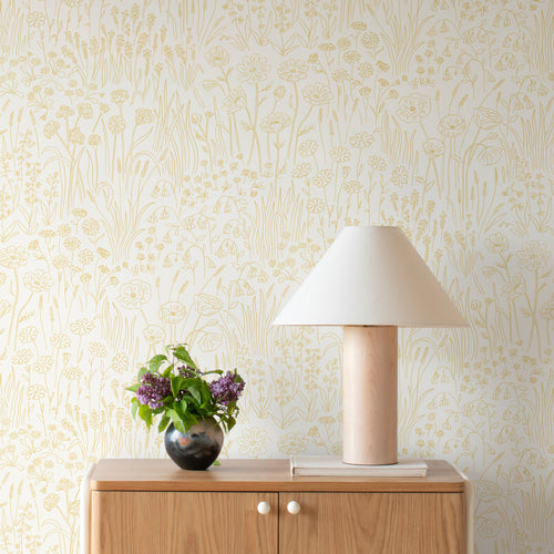 Alpine Garden Wallpaper - Tonal