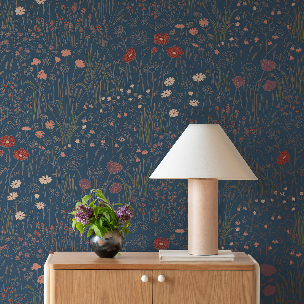 Alpine Garden Wallpaper - Multi