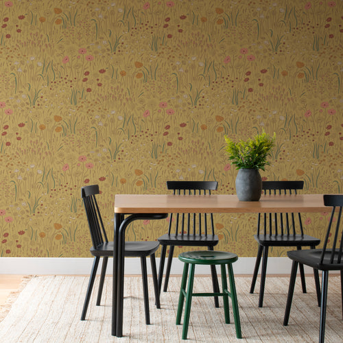 Alpine Garden Wallpaper - Multi