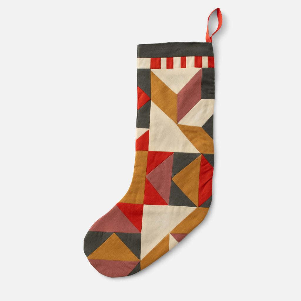 Schoolhouse x Rachel Murray Triangle Flower Stocking